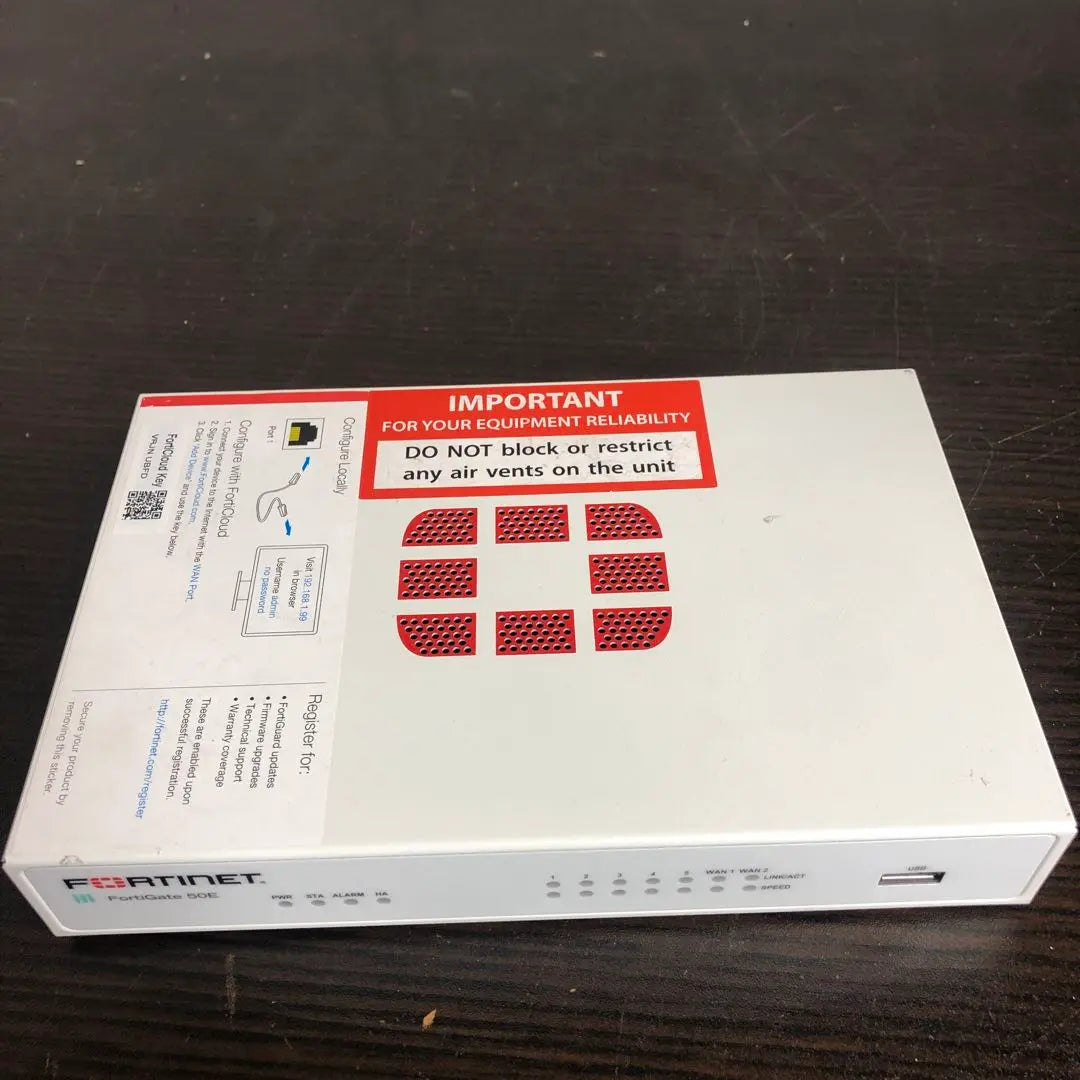 FORTINET FortiGate 50E Wired LAN Router