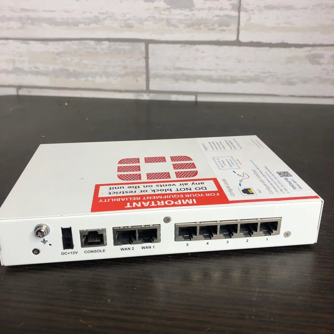 Enrutador LAN cableado FortiGate 50E de FORTINET