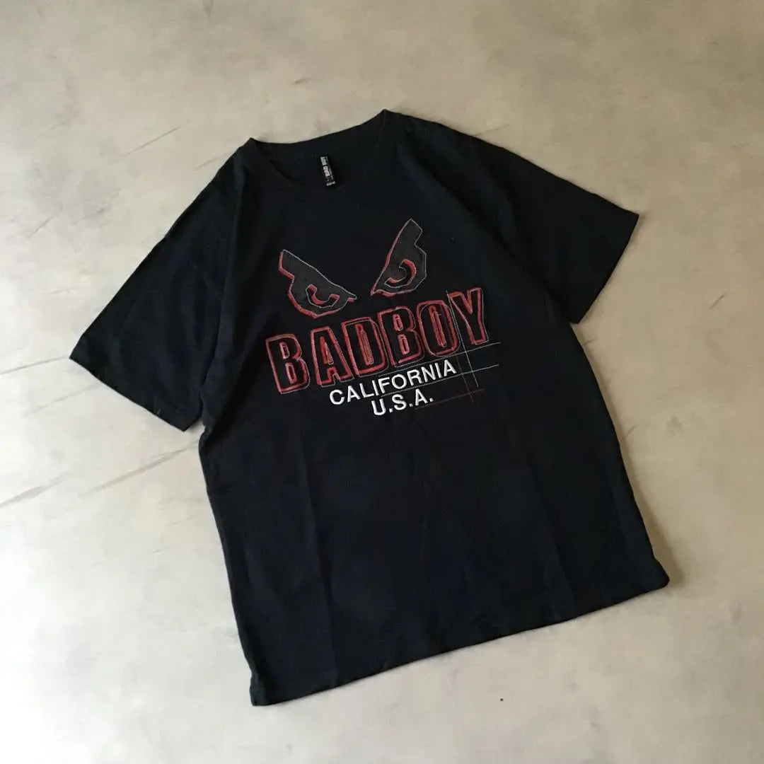 BADBOY Badboy T-shirt Black y2k Grunge