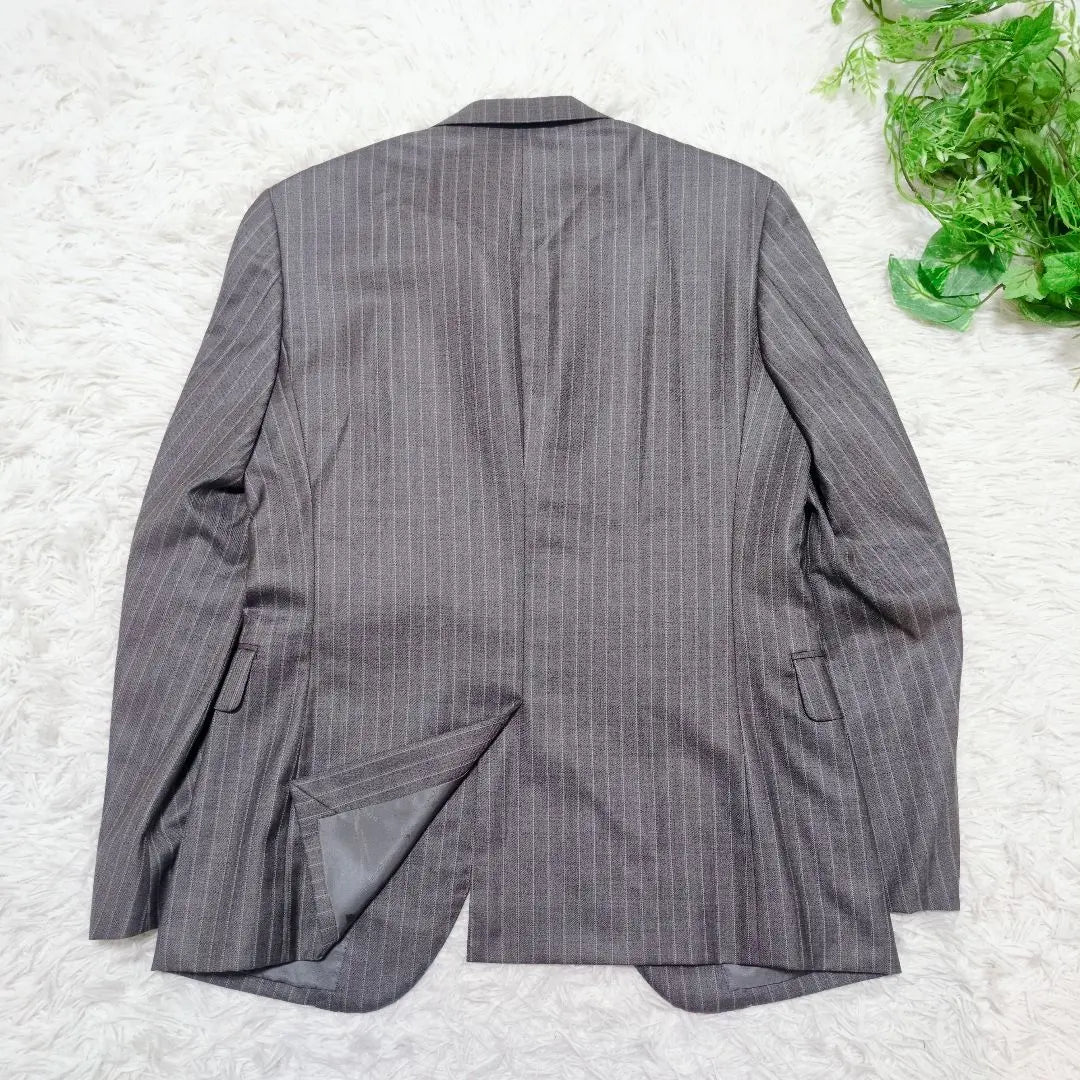 ■Extremely beautiful condition■Takeo Kikuchi suit set up Domel fabric gray