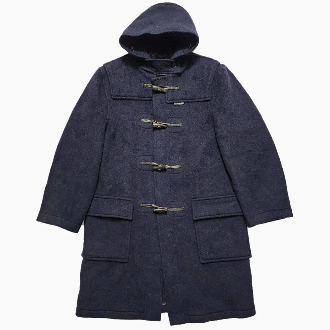 Glover All Duffel Coat US36 S Navy Lining Check | グローバーオール ダッフルコート US36 S ネイビー 裏地チェック