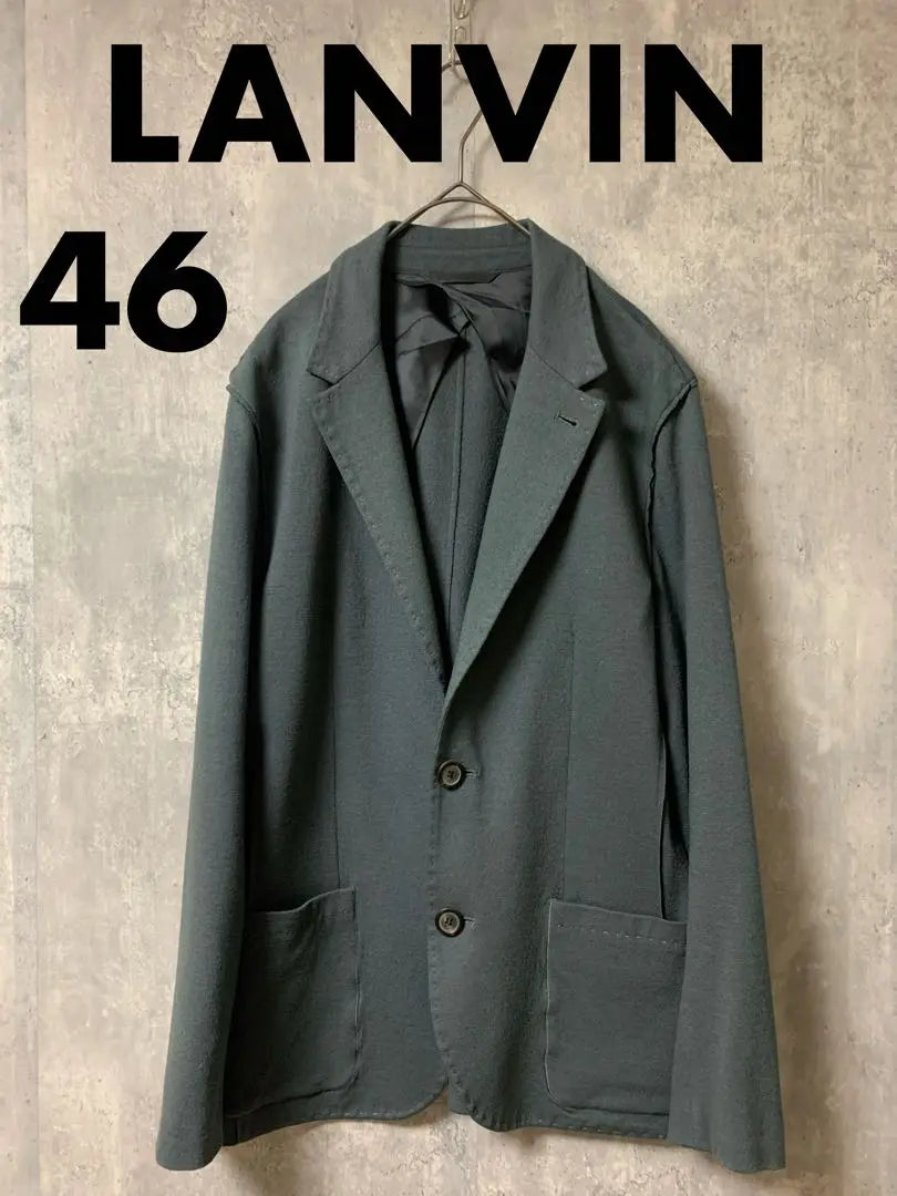 Chaqueta sastre LANVIN de lana en perfecto estado, talla 46, gris