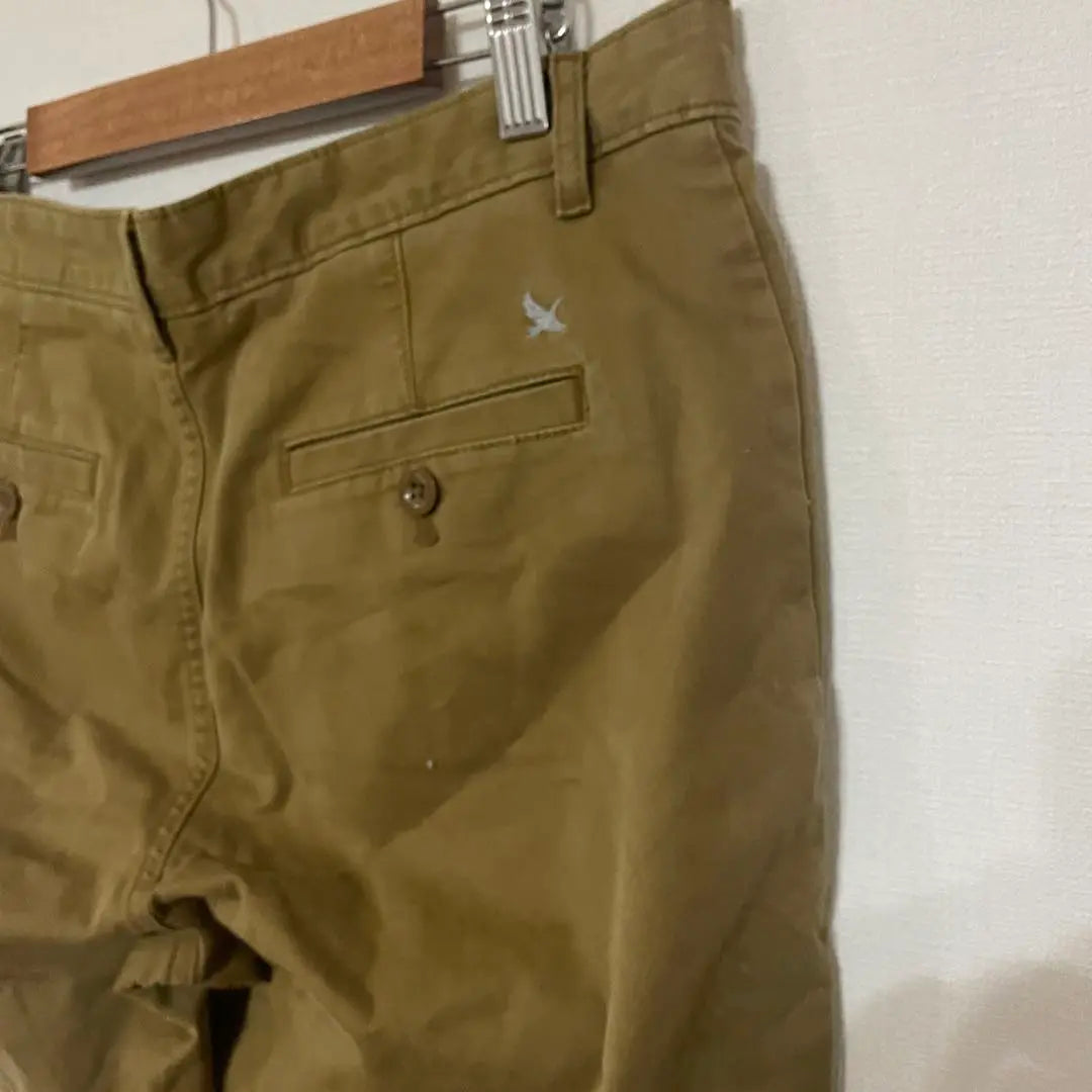 Eddie Bauer Chinos Thick Brown P6 Office Casual Check