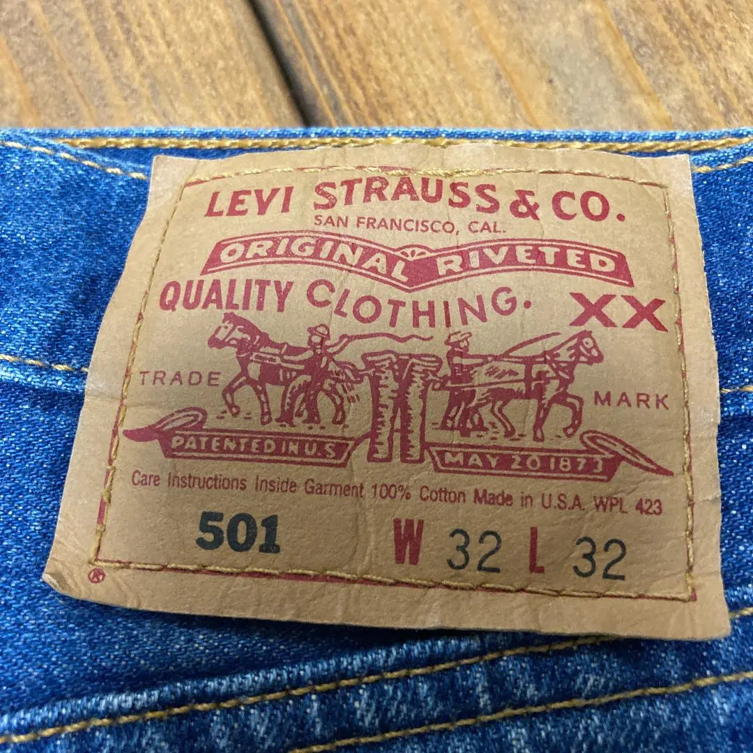 Levi's Denim pants vintage 90s MADEINUSA