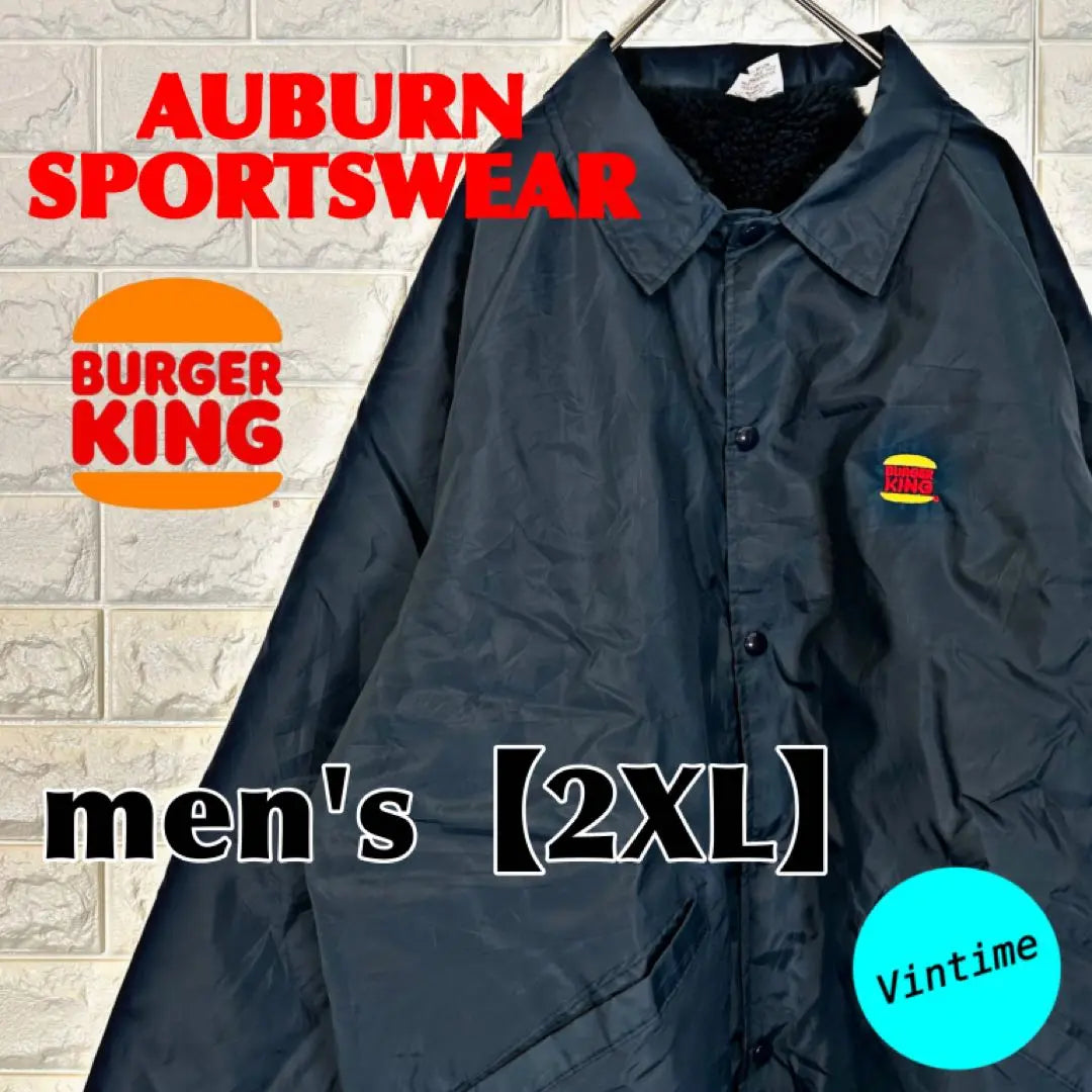 V639 [AUBURN SPORTSWEAR] Chaqueta de nailon [Hombre XXL]