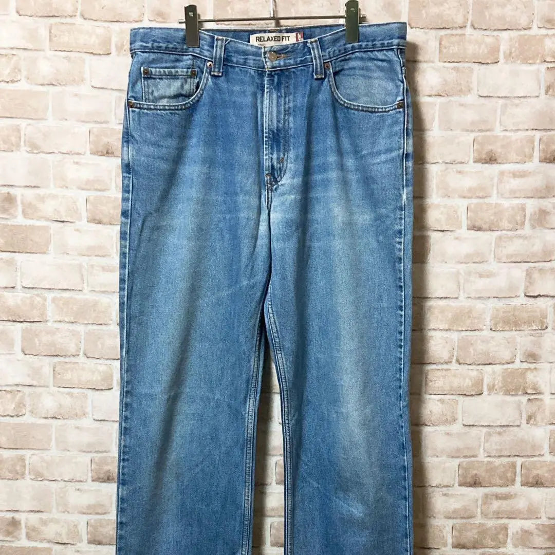 ☆Muy popular☆ Levi's 550☆Levi's☆Pantalones vaqueros☆Azul☆Cintura ajustada