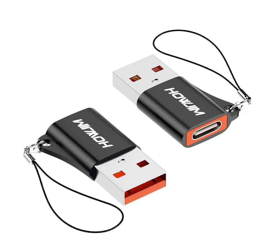 Juego de 2 adaptadores de conversión USB tipo C