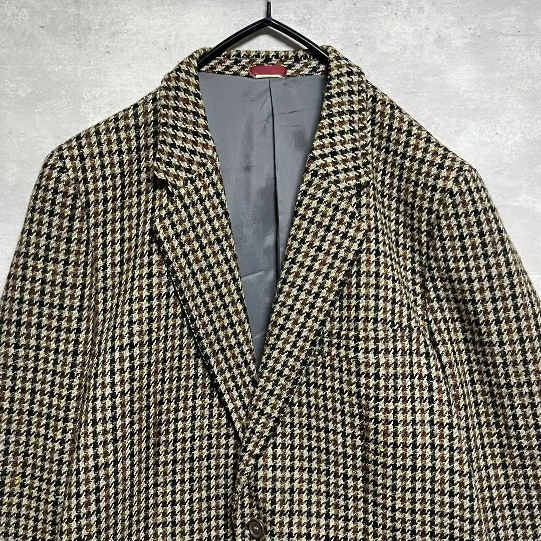 No.1272 VINTAGE Vintage Outerwear Tailored Jacket Checked Pattern