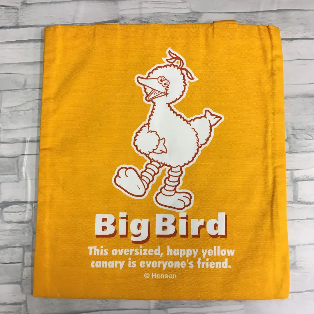 Bolso ecológico Big Bird de Barrio Sésamo A1817, producto del 30.º aniversario