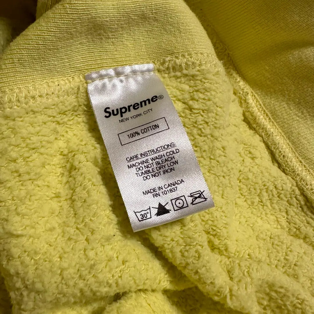 SUPREME KAWS ChalkLogo HoodedSweatshirt