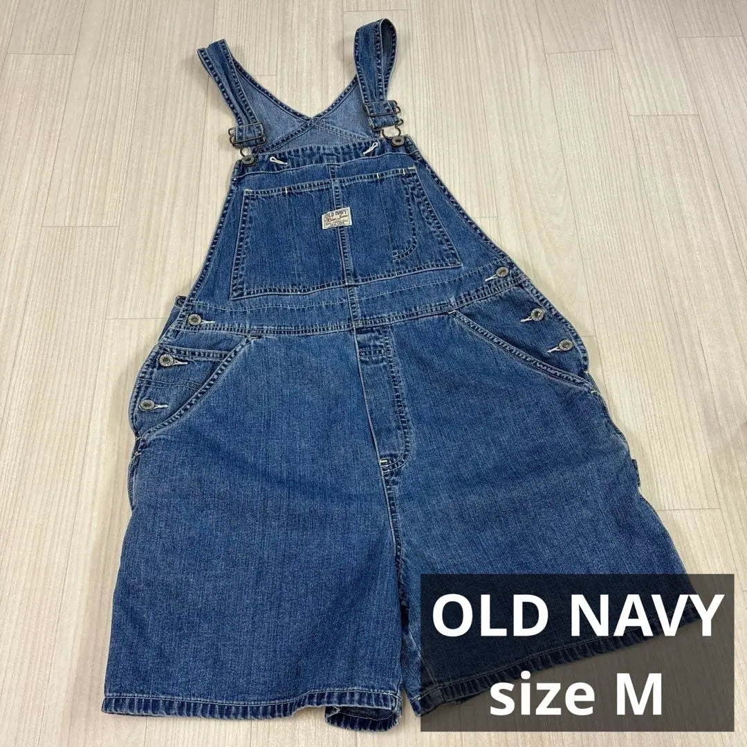 OLD NAVY Denim Short Overalls, Vintage Girls M