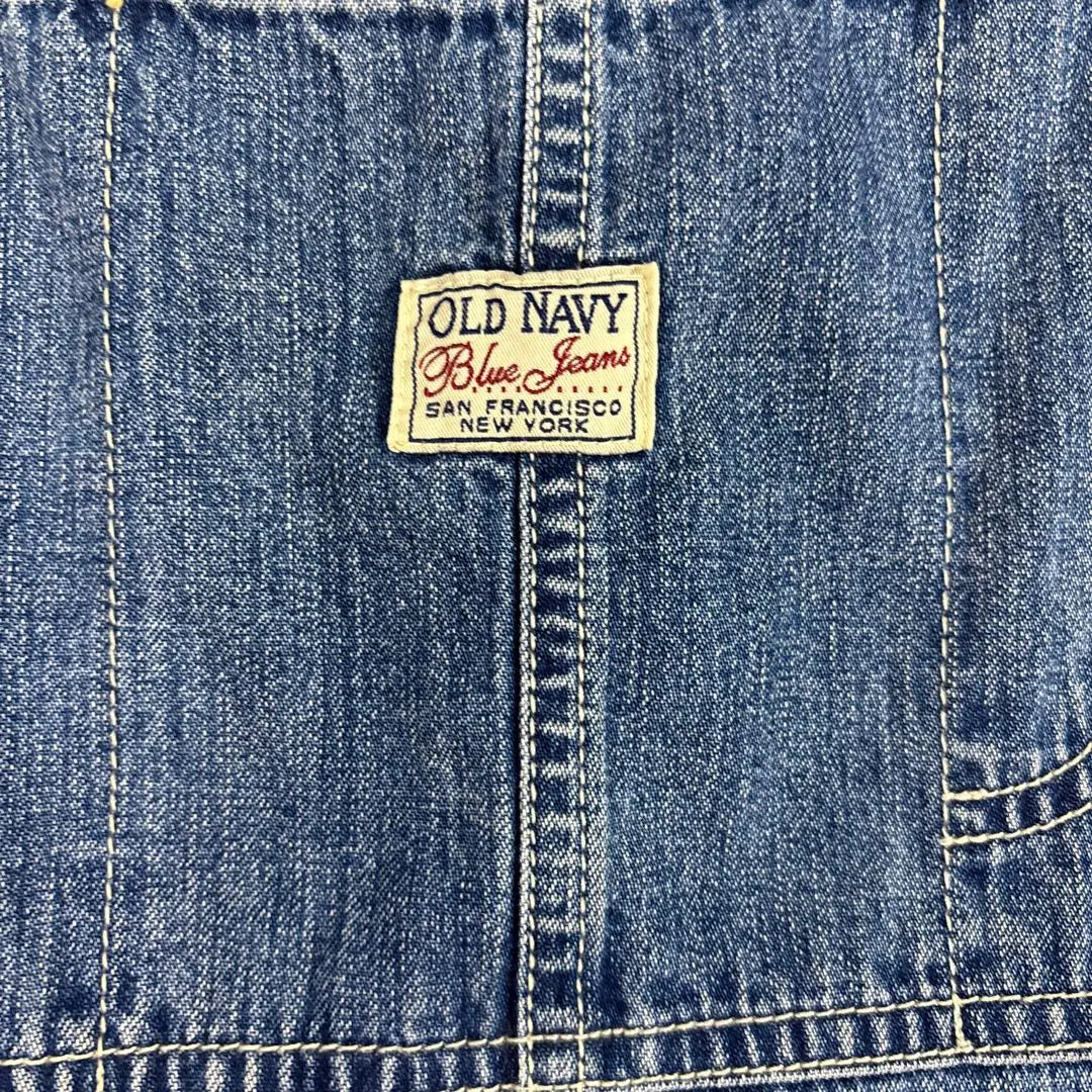 OLD NAVY Denim Short Overalls, Vintage Girls M