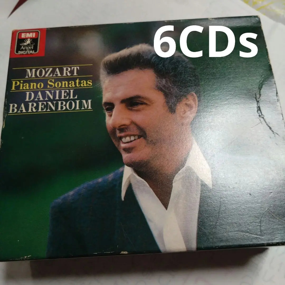 6CD Early Domestic Records Daniel Barenboim Mozart Piano Sonata Collection