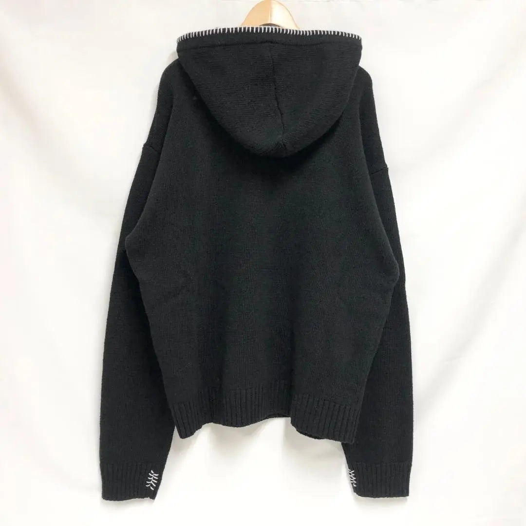 ○★New and unused Dime Knit Parka L Black