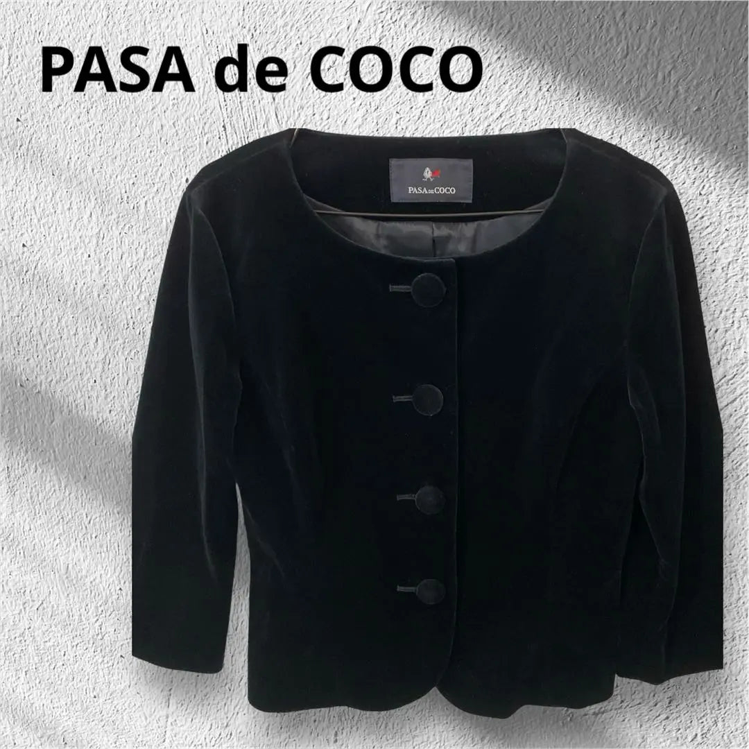 [PASADECoCo] Chaqueta de abrigo sin cuello