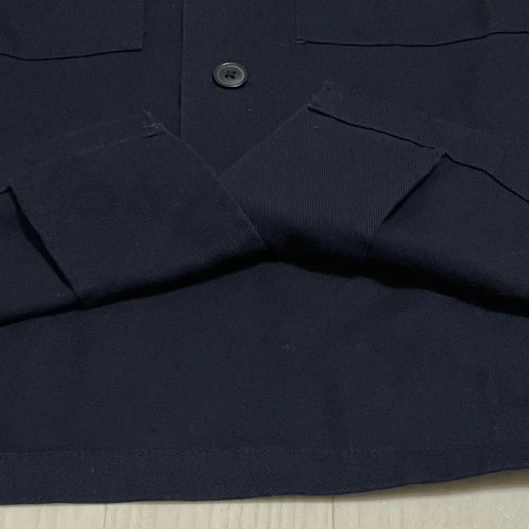 《GU》 Geu shirt and slightly thick casual cotton 100 % plain