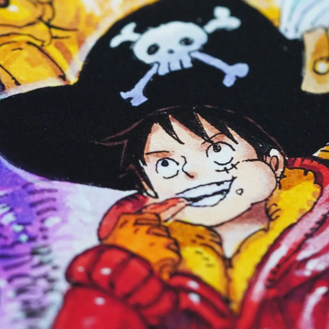 [Sin abrir] Arte del manga de ONE PIECE (NFT) Snow and Wolf