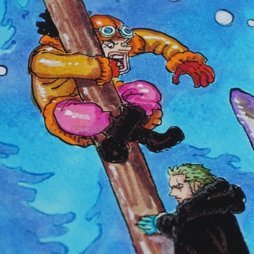 [Sin abrir] Arte del manga de ONE PIECE (NFT) Snow and Wolf