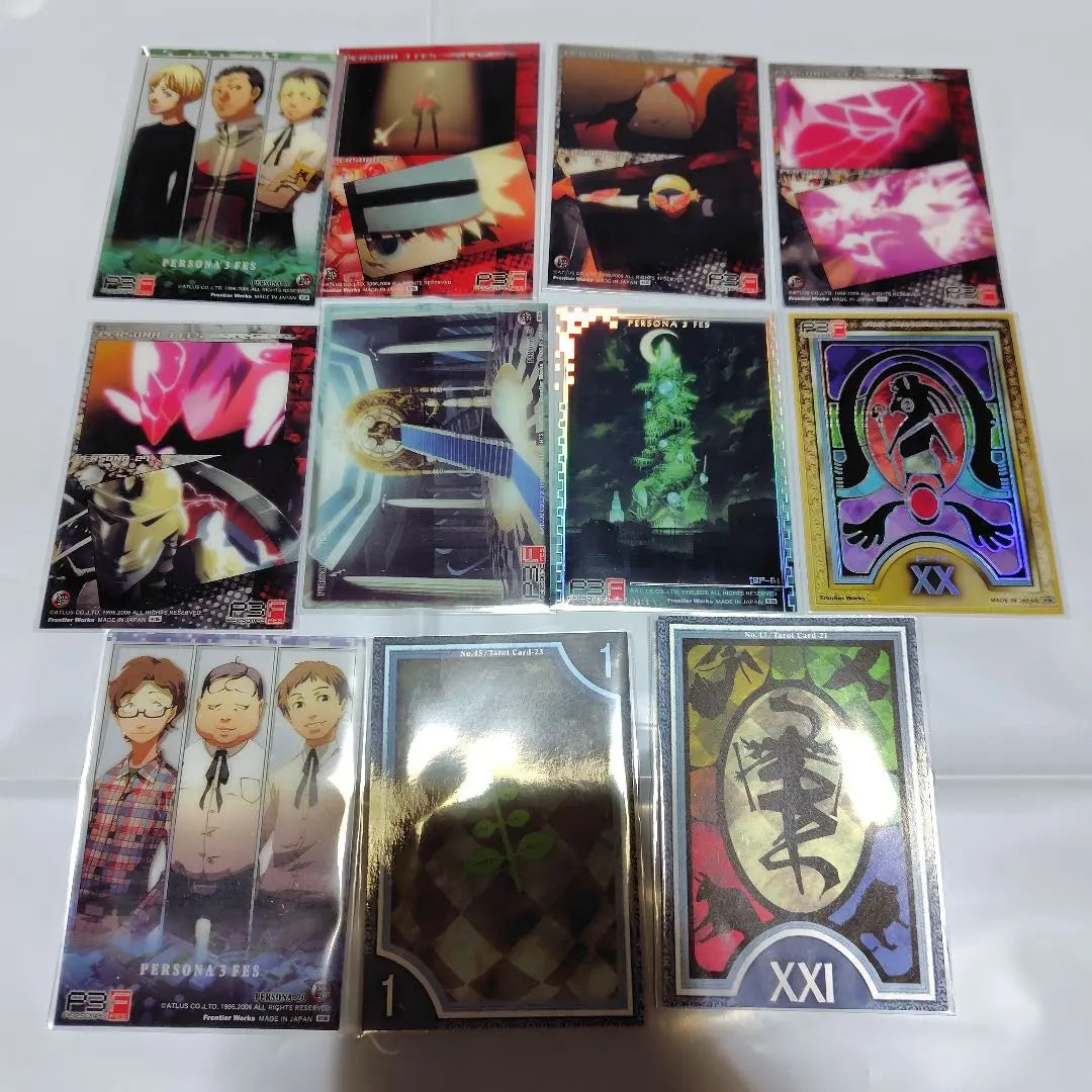 Persona 3 Clear Card Trading Set of 11