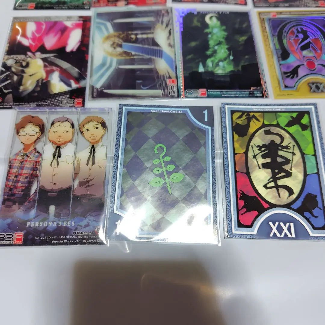 Persona 3 Clear Card Trading Set of 11