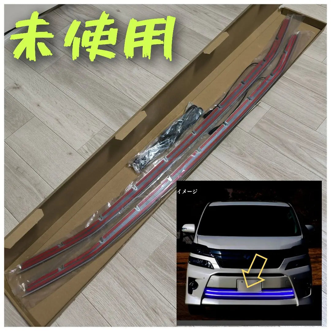 [New and unused] 20 Vellfire Late Bumper LED Grill Cover