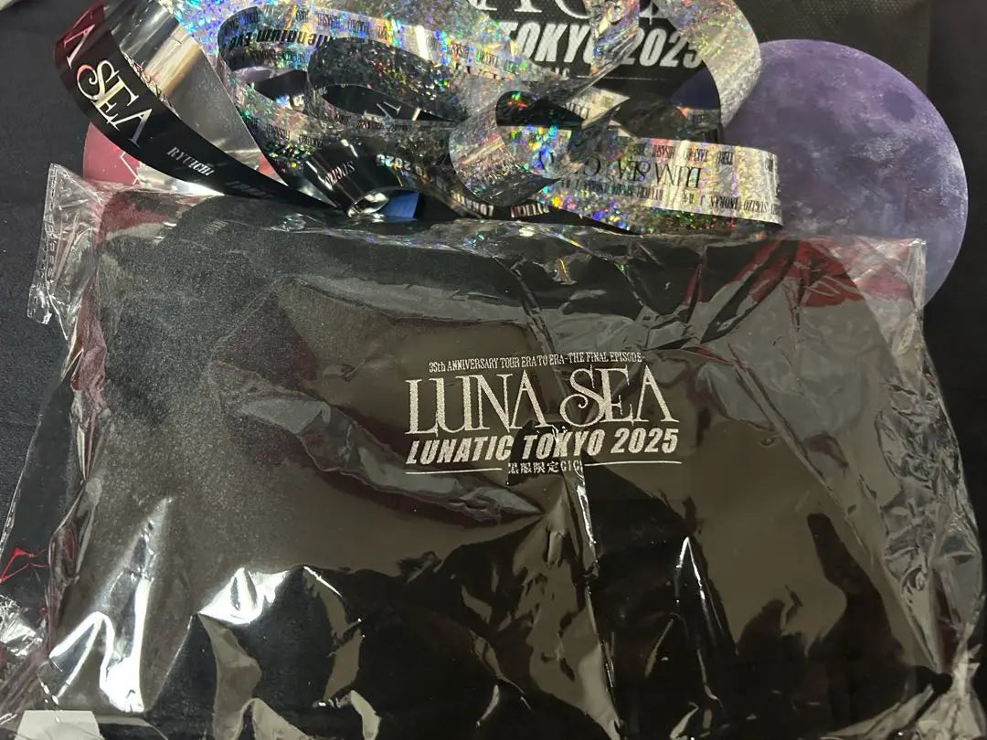 LUNA SEA SLAVE sheet Souvenir & admission bonus & bonus silver tape