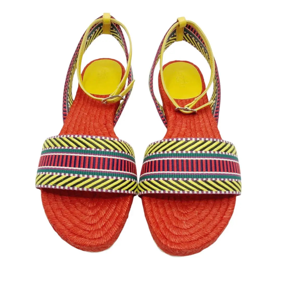 ⭐️Unused⭐️ Hermes Ankle Strap Espadrille Sandals