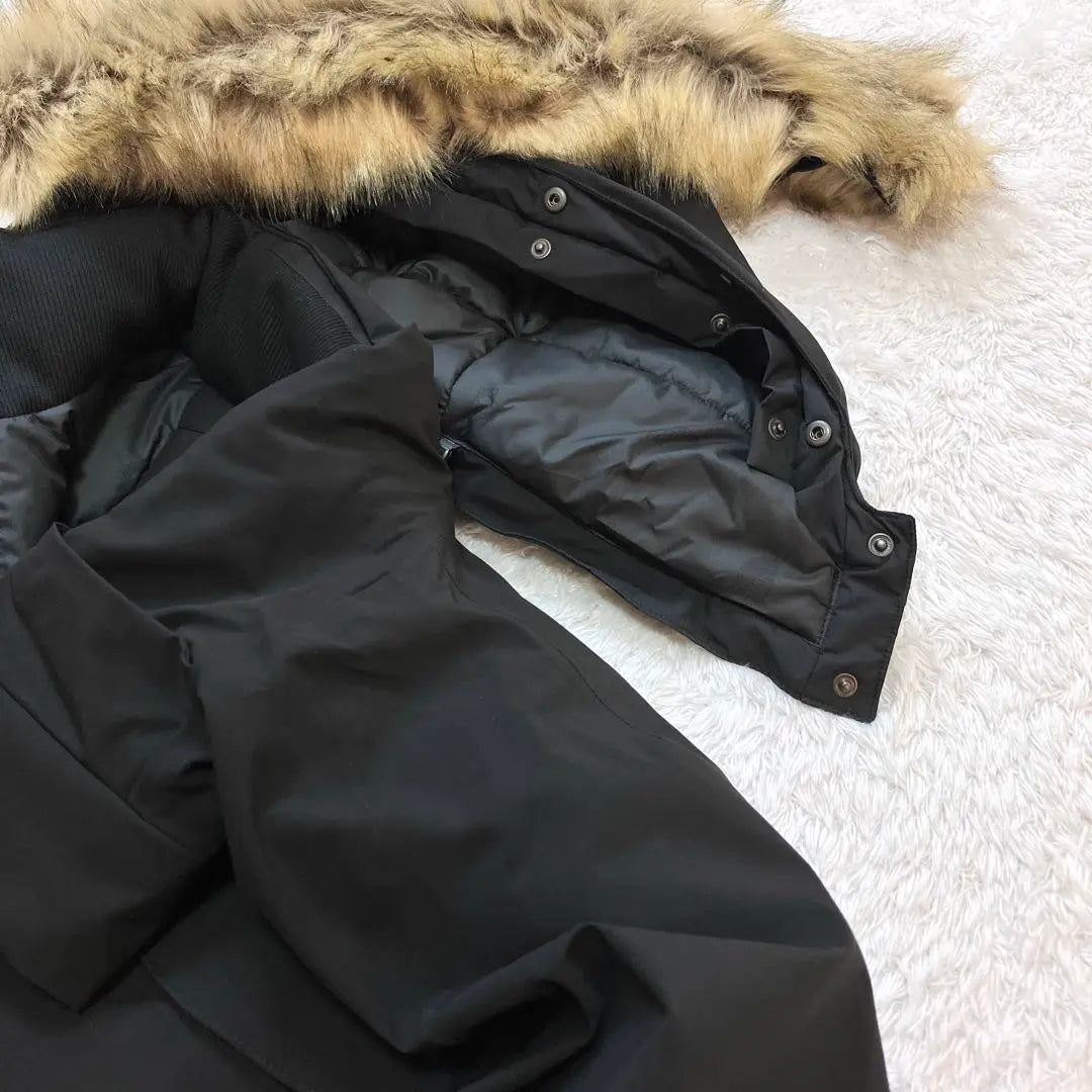 Rare and beautiful North Face Gotham Jacket Gore-Tex Fur L Black