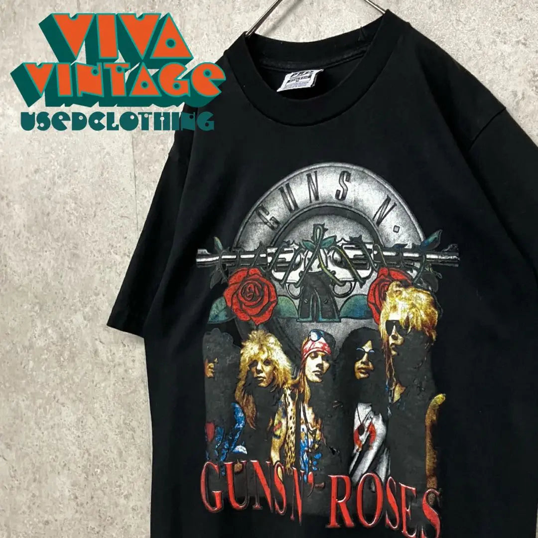 Rare Made in Mexico [Used Clothing] Guns and Roses Band T-shirt Men's M