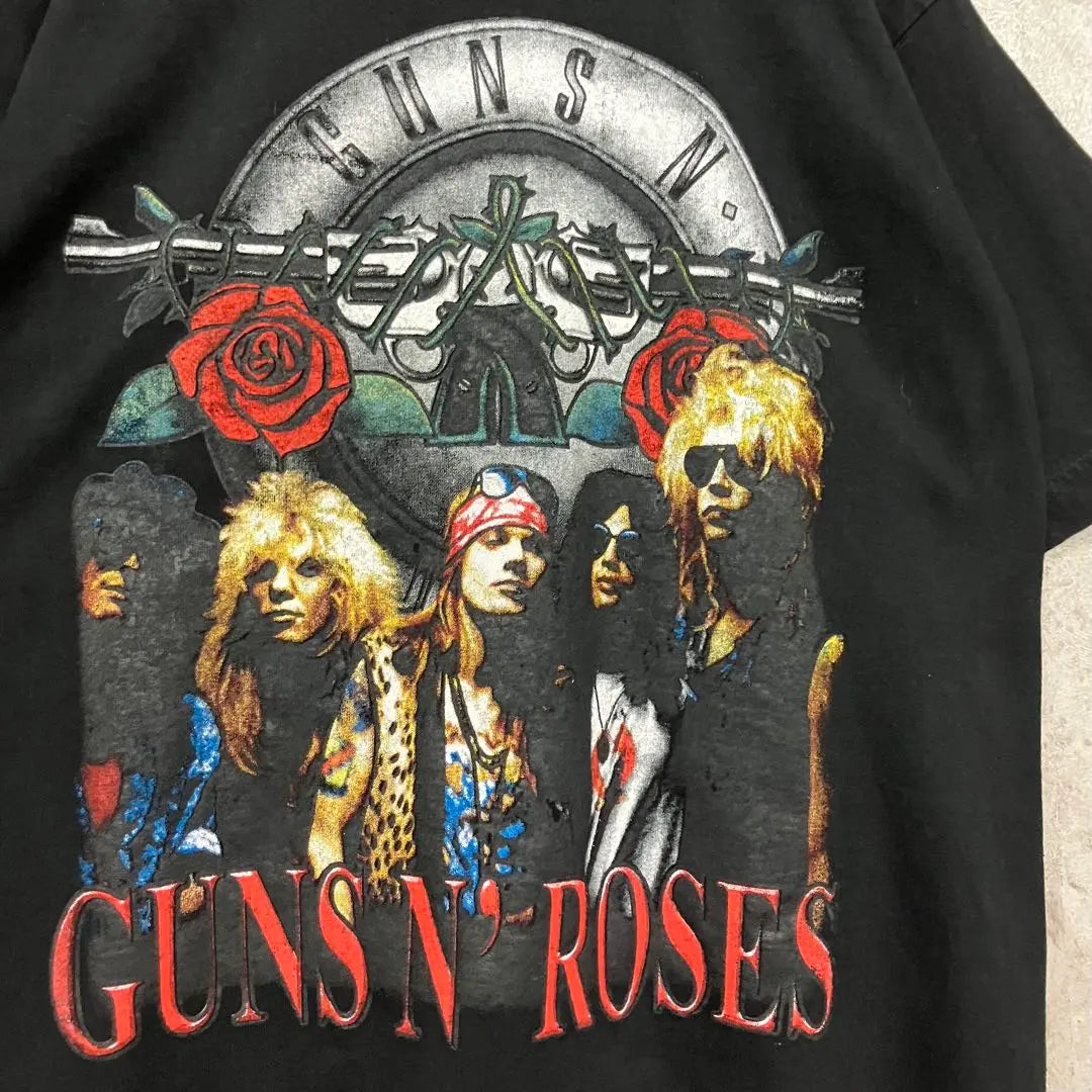 Rare Made in Mexico [Used Clothing] Guns and Roses Band T-shirt Men's M