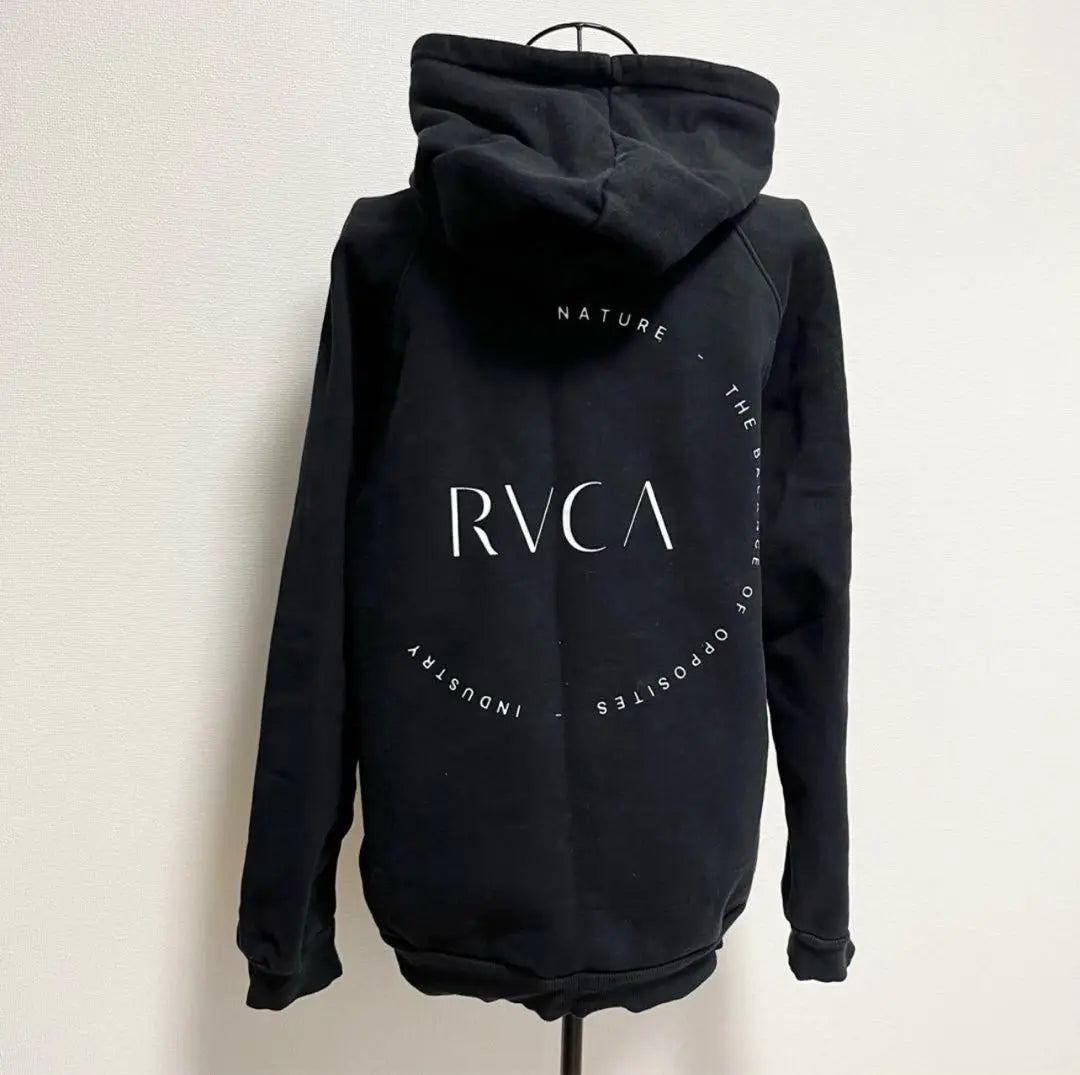 Sudadera con capucha negra RVCA