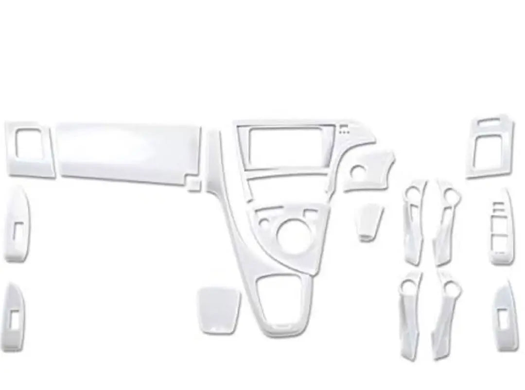 Prius ZVW30 Series 3D Interior Panel 19P (White Pearl) | プリウス ZVW30系 3D インテリアパネル 19P (ホワイトパール)