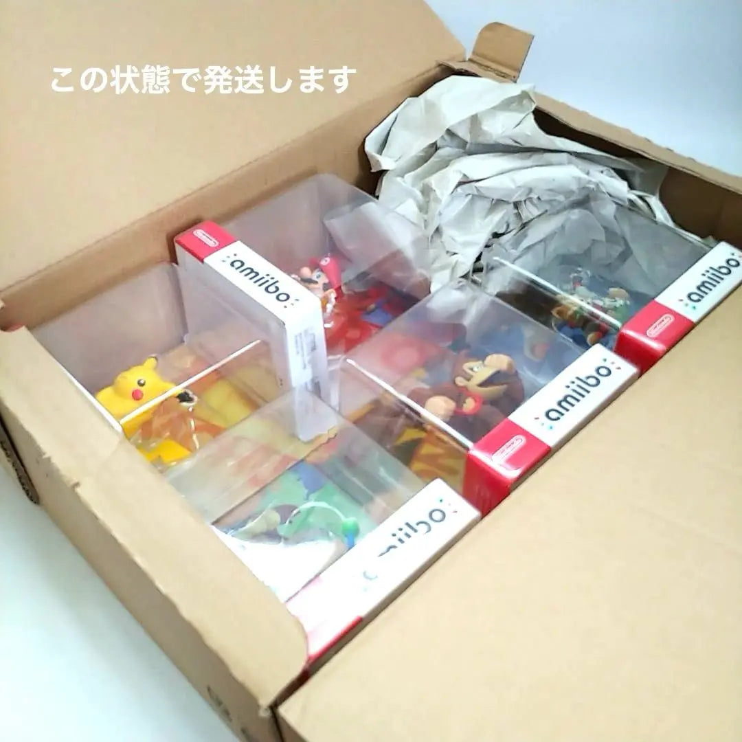 [New] Nintendo Amiibo 5 pieces set Pikachu Donkey Kong, etc.