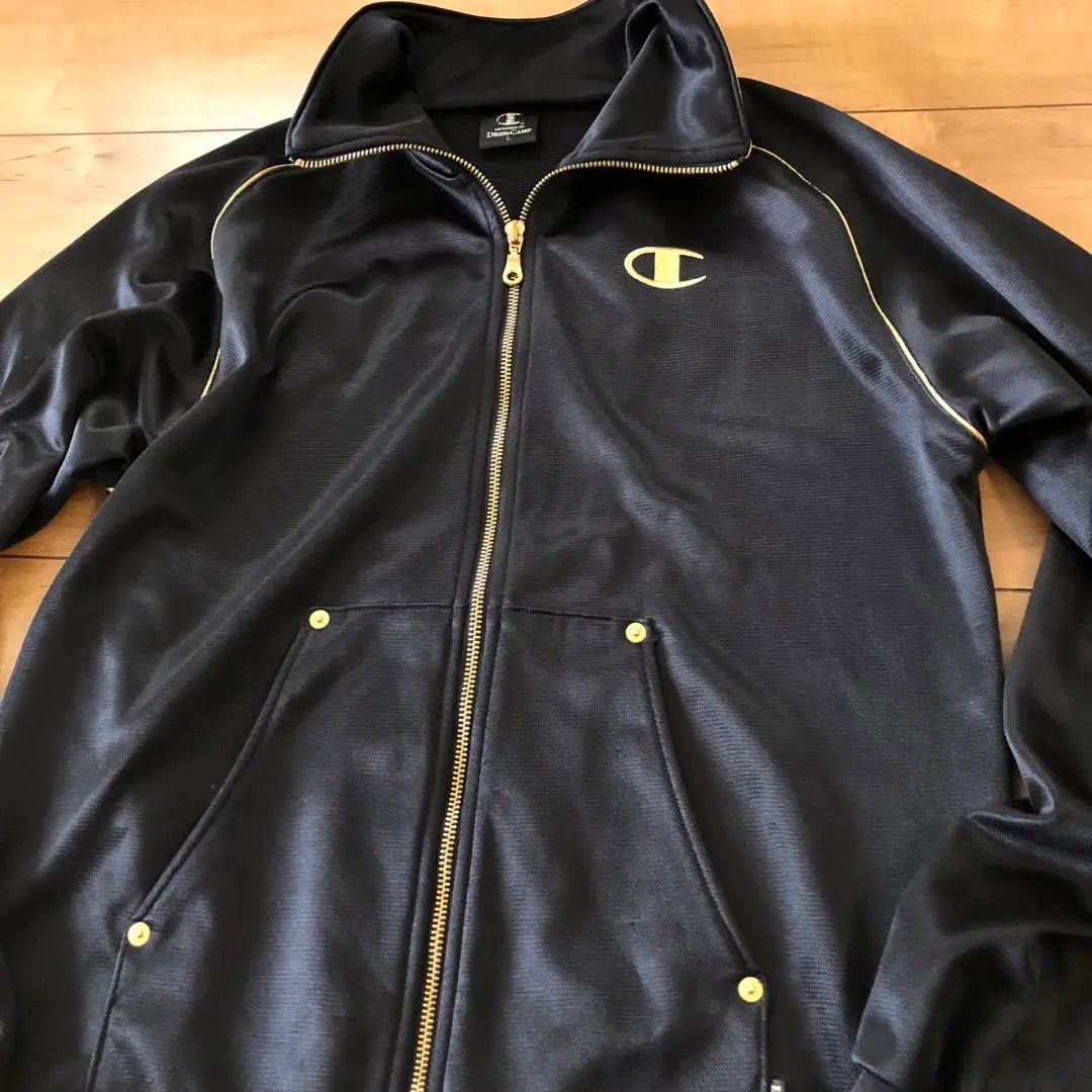 [Made in Japan] Champion x DRESSCAMP collaboration jersey blouson L