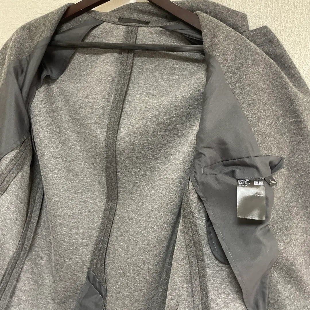 UNIQLO Chaqueta a medida UNIQLO Comfort Gris S | UNIQLO ユニクロ コンフォート テーラードジャケット グレー Ｓ