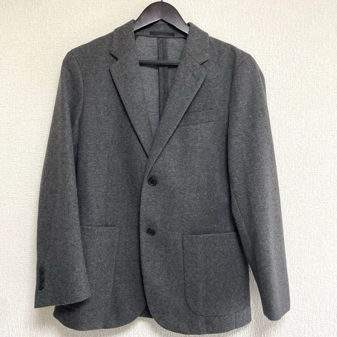 UNIQLO Chaqueta a medida UNIQLO Comfort Gris S | UNIQLO ユニクロ コンフォート テーラードジャケット グレー Ｓ