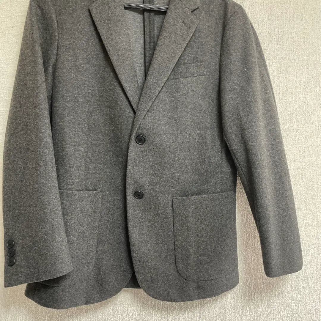 UNIQLO Chaqueta a medida UNIQLO Comfort Gris S | UNIQLO ユニクロ コンフォート テーラードジャケット グレー Ｓ