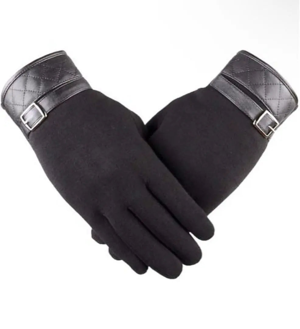 Gloves, Gloves, Smartphone Compatible [Warm Fleece Lining] Autumn/Winter Gentlemen Commuting to School Men