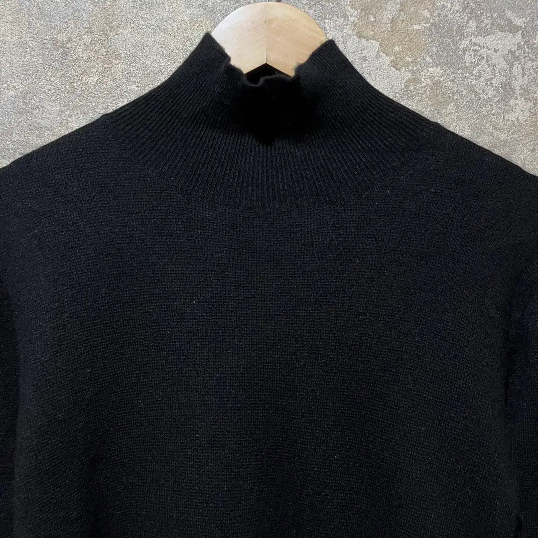 soduk high neck docking knit