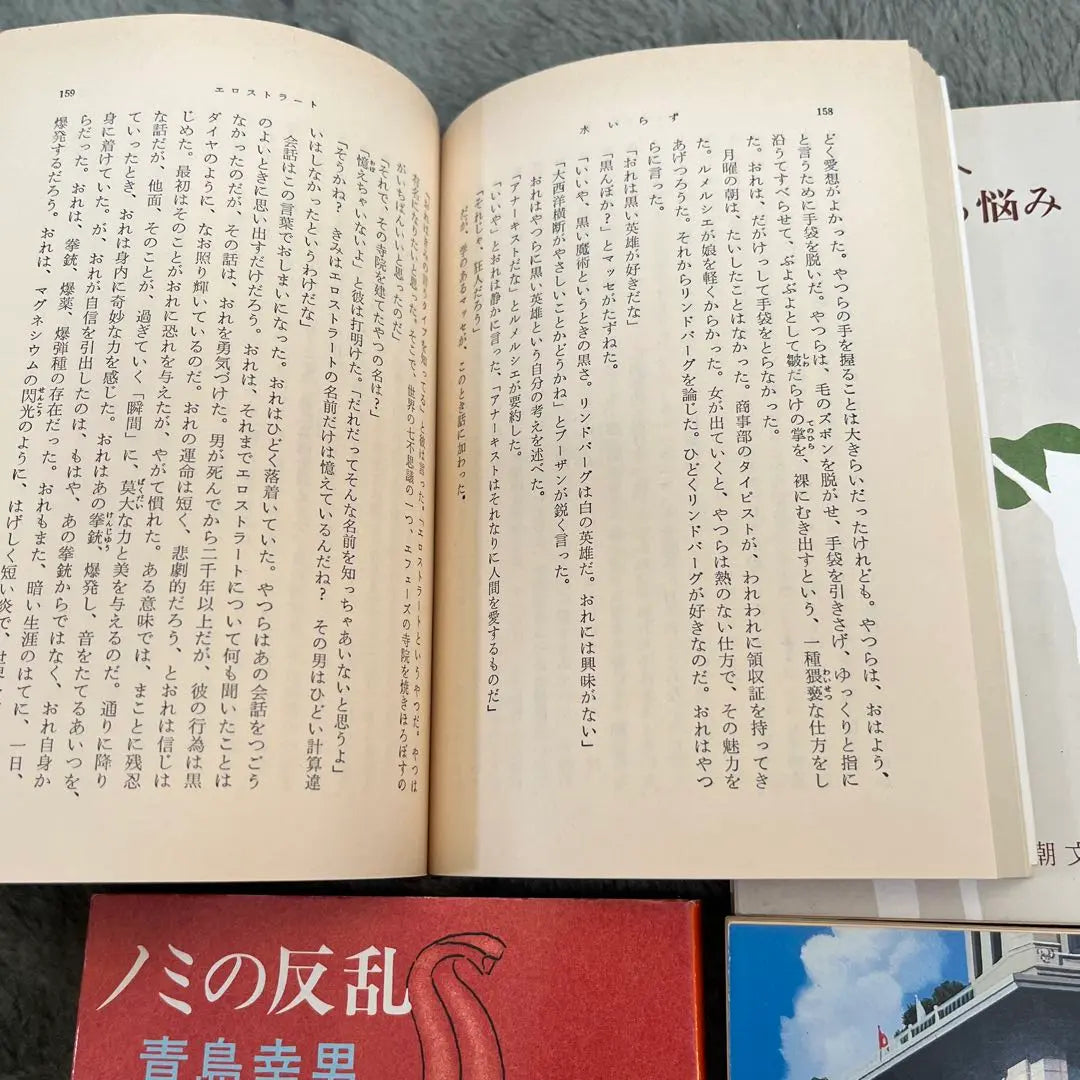 No hay necesidad de agua - Los problemas que surgen para la gente pequeña - La rebelión de las pulgas Grandes almacenes Columna Sartre Shincho Bunko | 水いらず 小さき者へ生れ出づる悩み ノミの反乱 コラム百貨 サルトル 新潮文庫