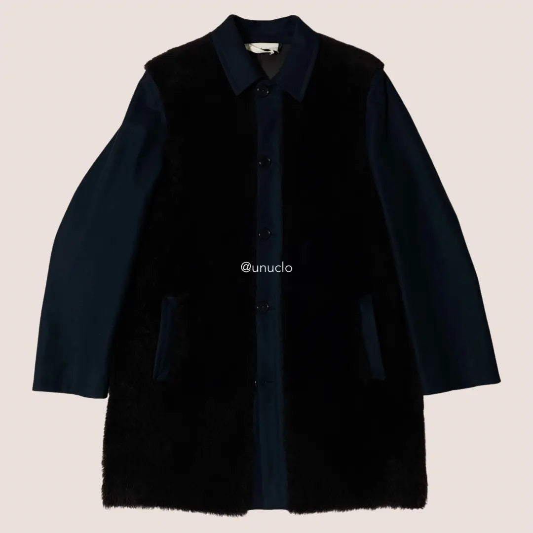 【13AW】 Marni ｜ Mouton Balmachan Coat 46