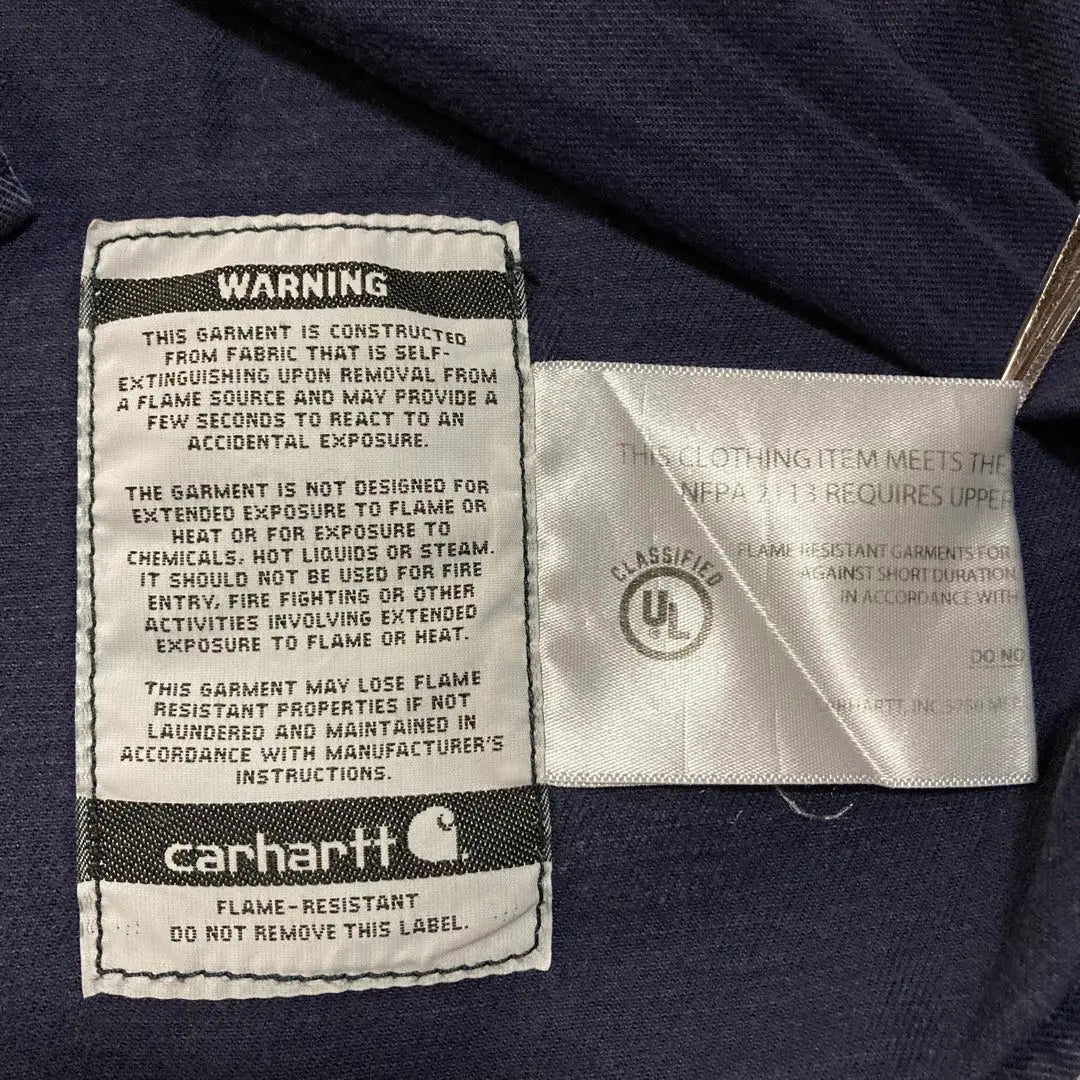 Carhartt BDShirt Work LongSleeve Navy XL