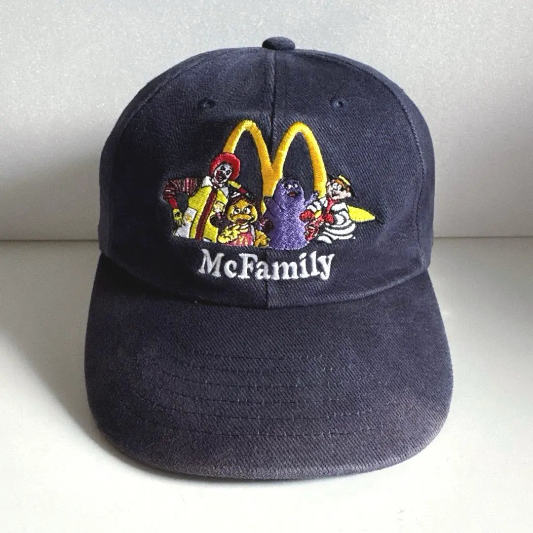 [Raro] Gorra ajustable McDonald's 90S Vintage Falling | 【希少】マクドナルド アジャスタブルキャップ 90sビンテージ ヤレ系