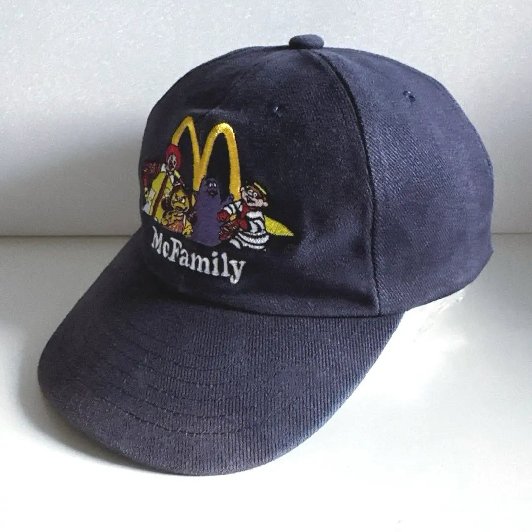 [Raro] Gorra ajustable McDonald's 90S Vintage Falling | 【希少】マクドナルド アジャスタブルキャップ 90sビンテージ ヤレ系