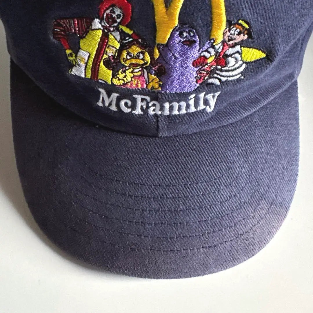 [Raro] Gorra ajustable McDonald's 90S Vintage Falling | 【希少】マクドナルド アジャスタブルキャップ 90sビンテージ ヤレ系