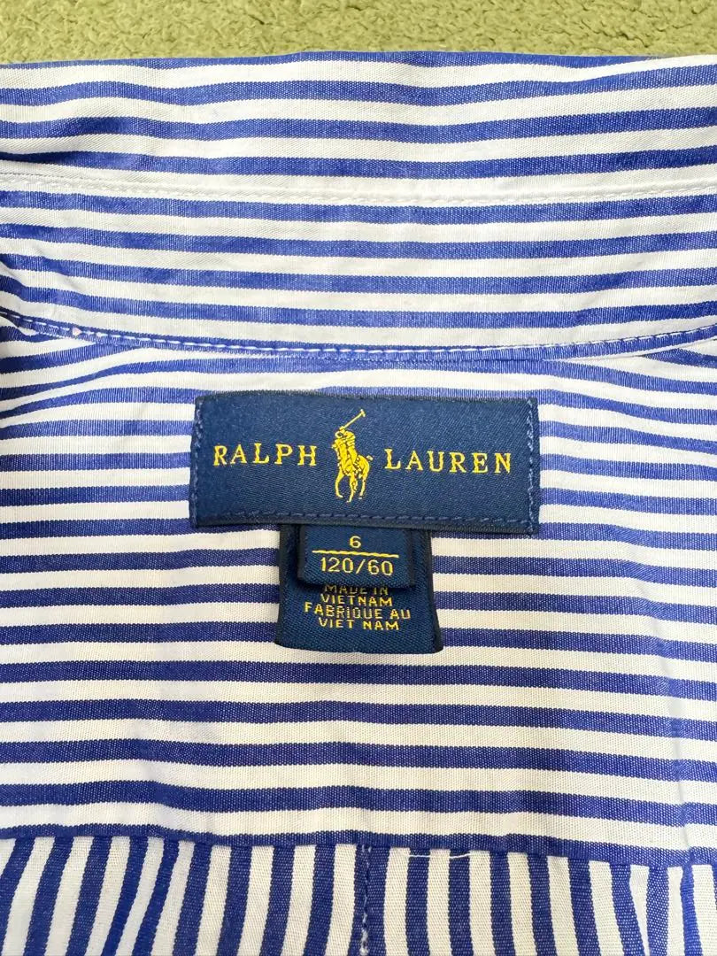 Ralph Lauren 120cm striped shirt