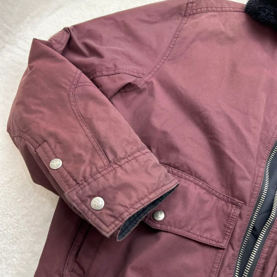 Spiwak Reversible Blouson Bordeaux Black L size beautiful goods | スピワック　リバーシブルブルゾン　ボルドー　ブラック　Lサイズ　美品