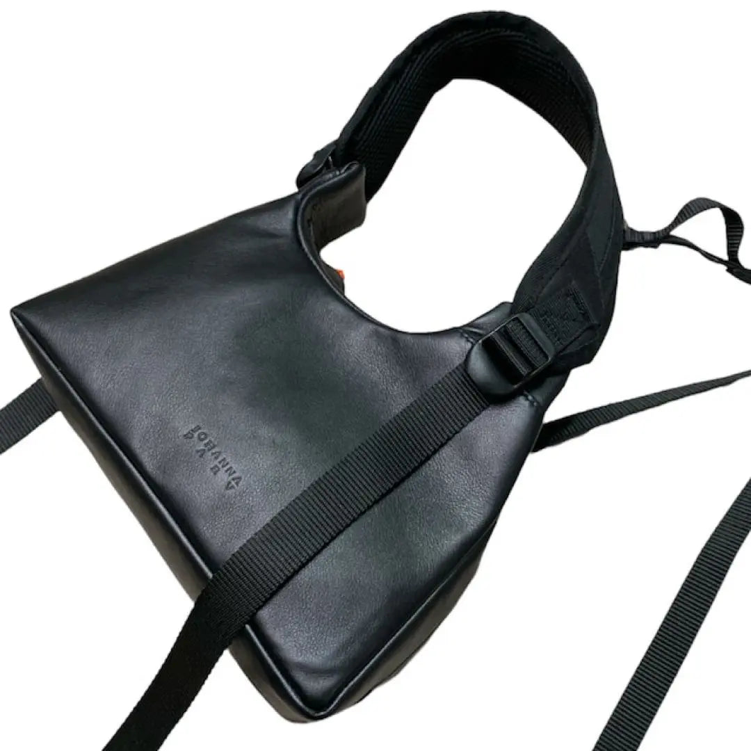 JOHANNA PARV sporty body bag leather