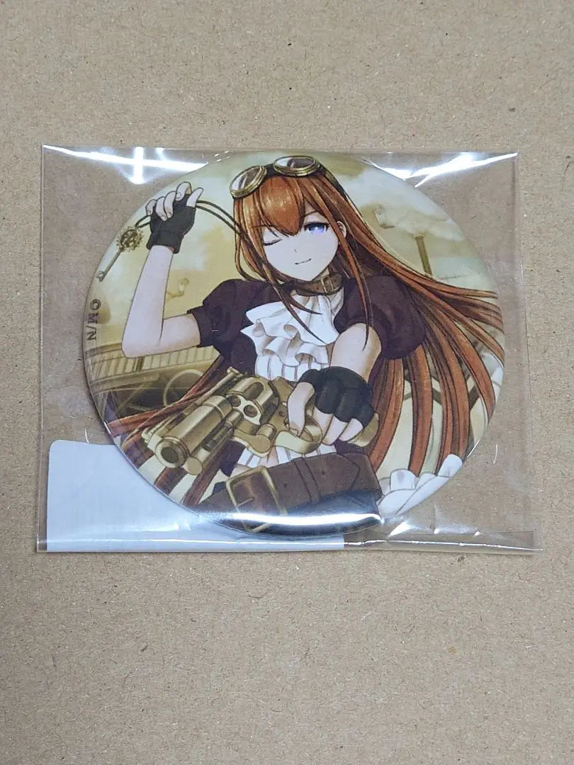 Steins Gate Timepiece of Harmony Makise Kurisu Western Can Badge