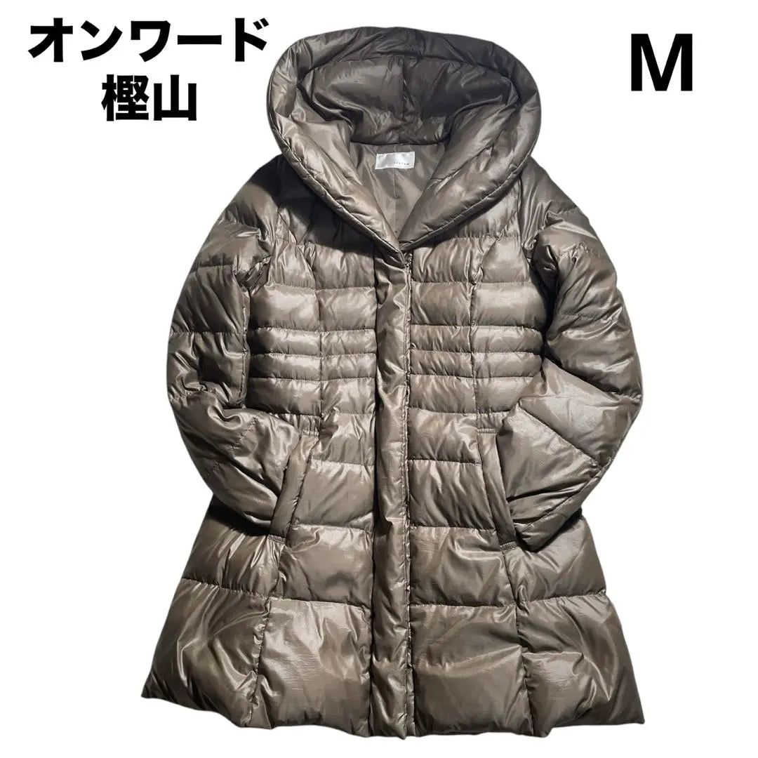 (On Sale) Any Femme Down Coat Onward Kashiyama Light Brown Super Classic